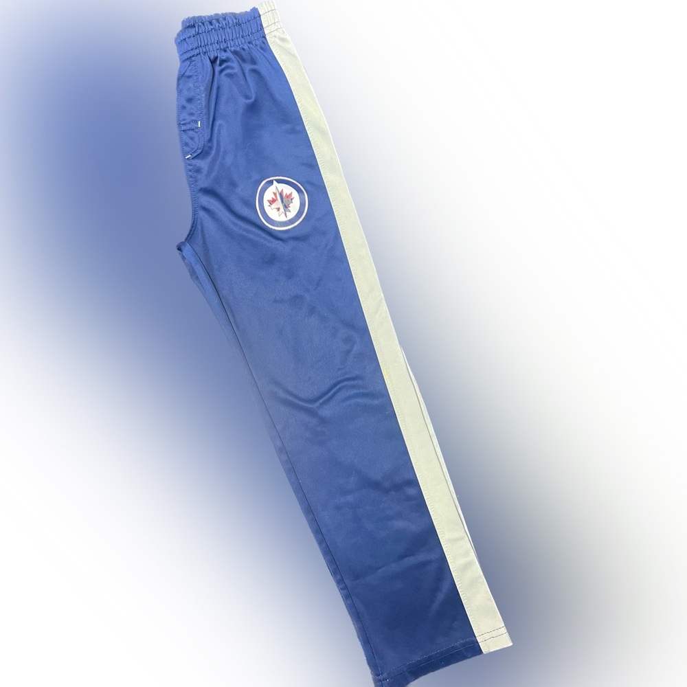 Navy and Grey Winnipeg Jets Pants, Size 6x